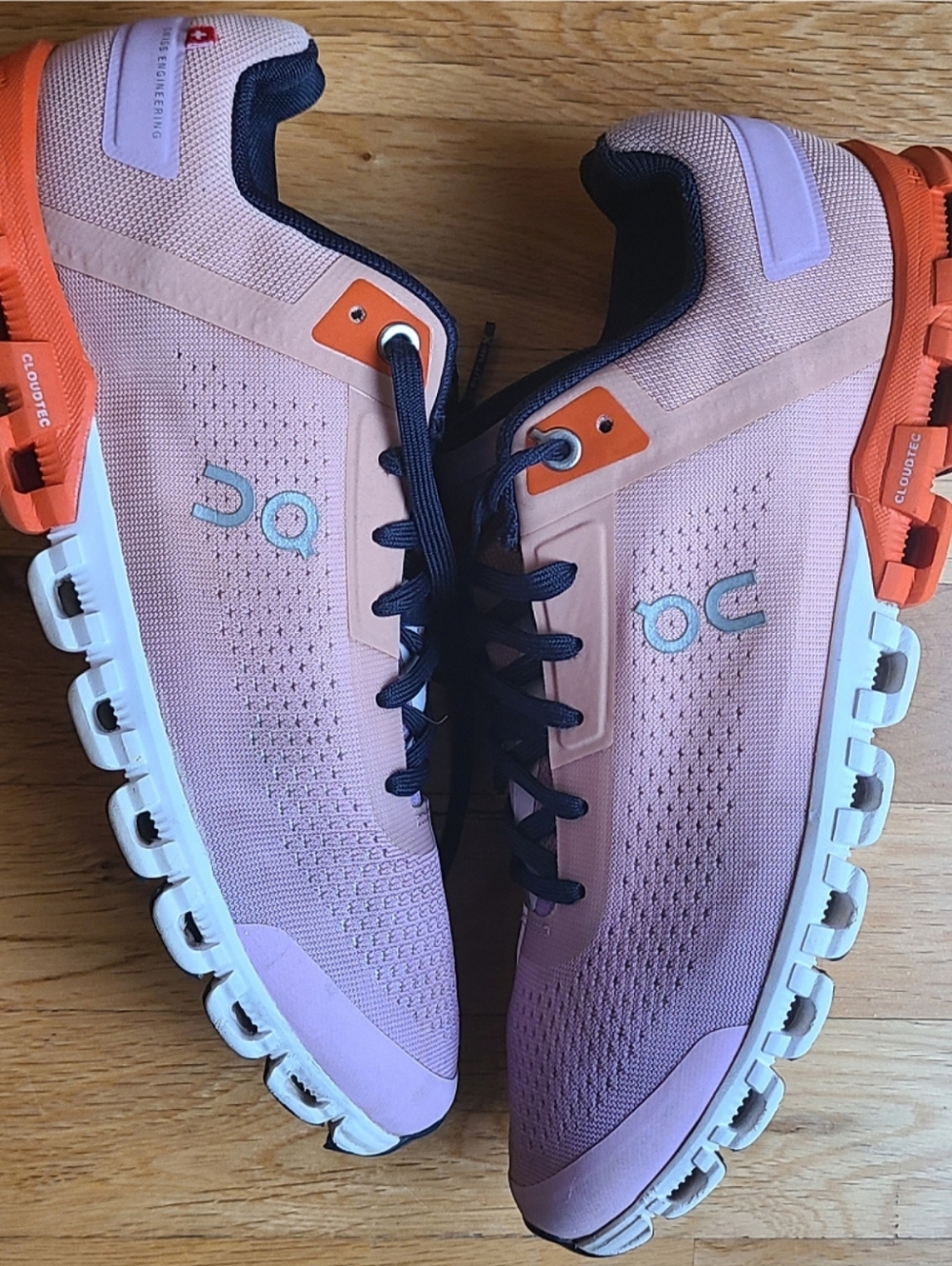 On Running Cloudflow 3 Sz 8 Travel Athleisure Dopamine Dressing Normcore - Picture 5 of 16